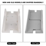 Removable Computer Case Stand Holder Bracket Desktop Mainframe Storage Rack with Brake(White)
