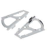 2Pcs Stainless Steel Shoes Drawer Cabinet Hinges Turing Rack Replacement Fittings(1 Layer)