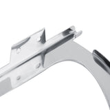 2Pcs Stainless Steel Shoes Drawer Cabinet Hinges Turing Rack Replacement Fittings(1 Layer)