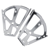2Pcs Stainless Steel Shoes Drawer Cabinet Hinges Turing Rack Replacement Fittings(2 Layers) In Australia - Darrahopens