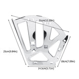 2Pcs Stainless Steel Shoes Drawer Cabinet Hinges Turing Rack Replacement Fittings(3 Layers)