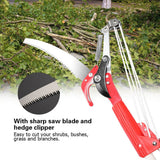 4 Wheels Sharp Garden Pruning Shear Tree Trimmer Clipper Trimming Tool