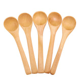 30pcs Mini Natural Wooden Children Spoon Kitchen Condiment Tool In Australia - Darrahopens