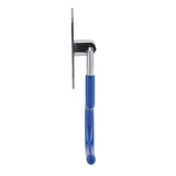 304 Stainless Steel Mop Broom Holder Organizer Wall Mounted Storage Rack (1 Position No Hook)