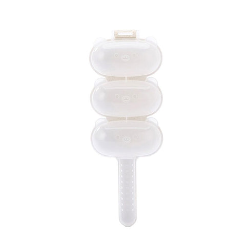 Rice Ball Mold Sushi Balls Maker Mould with Spoon Kitchen Cooking Tools Set for Baby(Beige) In Australia - Darrahopens