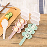 Rice Ball Mold Sushi Balls Maker Mould with Spoon Kitchen Cooking Tools Set for Baby(Beige) In Australia - Darrahopens