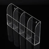 Acrylic Air Conditioner Remote Control Holder Case Storage Box Wall Mount