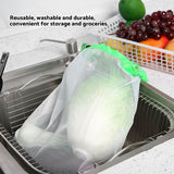 12Pcs Reusable Drawstring Mesh Bags Fruit Vegetable Sacks Storage Shopping Bag Toys Pouch In Australia - Darrahopens