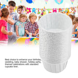 100PCS Mini Cupcake Liners Paper Round Cake Baking Cups Muffin Cases Home Party Wedding#1