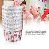 100PCS Mini Cupcake Liners Paper Round Cake Baking Cups Muffin Cases Home Party Wedding#2