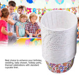 100PCS Mini Cupcake Liners Paper Round Cake Baking Cups Muffin Cases Home Party Wedding#3 In Australia - Darrahopens