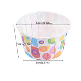 100PCS Mini Cupcake Liners Paper Round Cake Baking Cups Muffin Cases Home Party Wedding#4 In Australia - Darrahopens