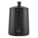 550ml Stainless Steel Long Gooseneck Coffee Pot Kettle with Lid for Home Kitchen Coffee Shop