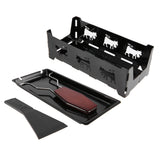 Portable NOn Stick Cheese Raclette Rotaster Baking Tray Stove with Wodd Handle Grilling Tool In Australia - Darrahopens