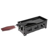 Portable NOn Stick Cheese Raclette Rotaster Baking Tray Stove with Wodd Handle Grilling Tool