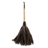 Mini Washable Reusable Ostrich Feather Duster for Books Keyboard Office Home