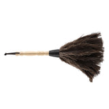 Mini Washable Reusable Ostrich Feather Duster for Books Keyboard Office Home