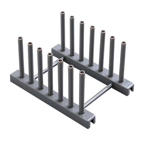 1Pc Removable Dish Plate Drying Rack Draining Board Stand Holder for Kitchen Supplies(Grey) In Australia - Darrahopens