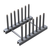1Pc Removable Dish Plate Drying Rack Draining Board Stand Holder for Kitchen Supplies(Grey)