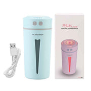 USB Cup Shaped Home Office Car Air Humidifier Diffuser with Colorful LED Night Light (Blue) In Australia - Darrahopens