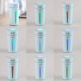 USB Cup Shaped Home Office Car Air Humidifier Diffuser with Colorful LED Night Light (Blue) In Australia - Darrahopens