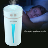 USB Cup Shaped Home Office Car Air Humidifier Diffuser with Colorful LED Night Light (Blue)