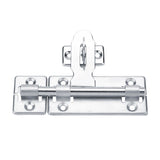 1Pc 4inch Stainless Steel Security Home Door Bolt Padlock Sliding Barrel Bolts Window Lock In Australia - Darrahopens