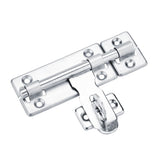 1Pc 4inch Stainless Steel Security Home Door Bolt Padlock Sliding Barrel Bolts Window Lock