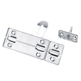 1Pc 4inch Stainless Steel Security Home Door Bolt Padlock Sliding Barrel Bolts Window Lock