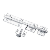 1Pc 8inch Stainless Steel Security Home Door Bolt Padlock Sliding Barrel Bolts Window Lock
