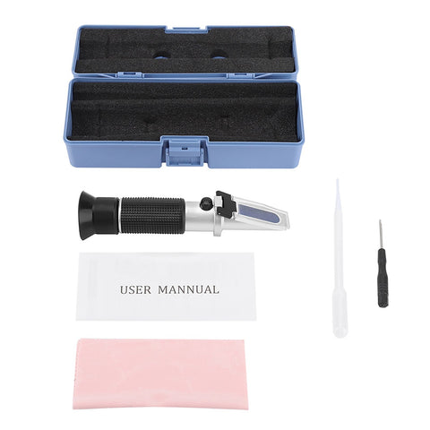 Portable Brix Refractometer 0~32% Food Sugar Fruit Juice Wine Beer Beverages Tester Meter In Australia - Darrahopens