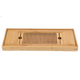 1Pc Bamboo Mini Tea Serving Tray Chinese Gongfu Tea Plate for Home Office Table 38*15cm In Australia - Darrahopens