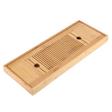 1Pc Bamboo Mini Tea Serving Tray Chinese Gongfu Tea Plate for Home Office Table 38*15cm In Australia - Darrahopens