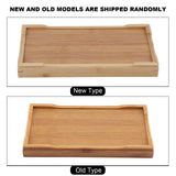 1Pc Bamboo Mini Tea Serving Tray Chinese Gongfu Tea Plate for Home Office Table