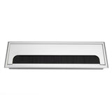 Square Aluminium Desk Computer Wire Cable Tidy Outlet Insert Hole Top Cover(Large) In Australia - Darrahopens