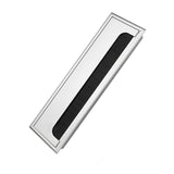 Square Aluminium Desk Computer Wire Cable Tidy Outlet Insert Hole Top Cover(Large) In Australia - Darrahopens