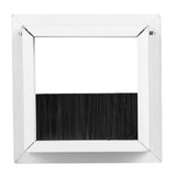 Square Aluminium Desk Computer Wire Cable Tidy Outlet Insert Hole Top Cover