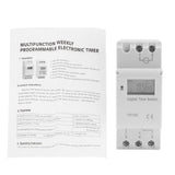 16A Digital LCD Power Timer Programmable Relay Time Switch (AC220V) In Australia - Darrahopens