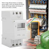 16A Digital LCD Power Timer Programmable Relay Time Switch (DC12V)