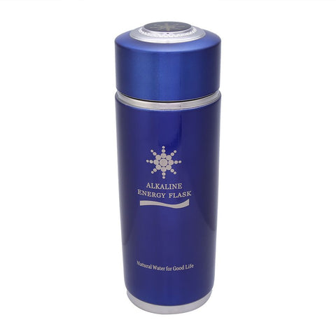Stainless Alkaline Water Bottle Portable Nano Balance Bio Energy Lonizer Cup Flask(Blue) In Australia - Darrahopens