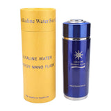 Stainless Alkaline Water Bottle Portable Nano Balance Bio Energy Lonizer Cup Flask(Blue)