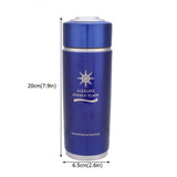 Stainless Alkaline Water Bottle Portable Nano Balance Bio Energy Lonizer Cup Flask(Blue)