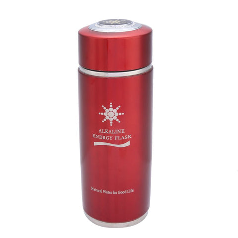 Stainless Alkaline Water Bottle Portable Nano Balance Bio Energy Lonizer Cup Flask(Red) In Australia - Darrahopens
