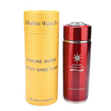 Stainless Alkaline Water Bottle Portable Nano Balance Bio Energy Lonizer Cup Flask(Red)