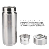 Stainless Alkaline Water Bottle Portable Nano Balance Bio Energy Lonizer Cup Flask(Silver)