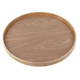 Round Shape Solid Wood Tea Coffee Snack Food Meals Serving Tray Plate Restaurant Trays Wooden In Australia - Darrahopens