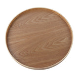 Round Shape Solid Wood Tea Coffee Snack Food Meals Serving Tray Plate Restaurant Trays Wooden In Australia - Darrahopens