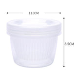 Double layer Drain Basket Fruit Vegetable Washing Colander Strainer Kitchen Tool
