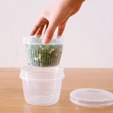 Double layer Drain Basket Fruit Vegetable Washing Colander Strainer Kitchen Tool