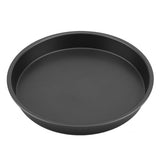 8''3 in 1 Multifunctional Air Fryer Accessories Set Bread Shelf Cake Barrel Pizza Pan(Black)